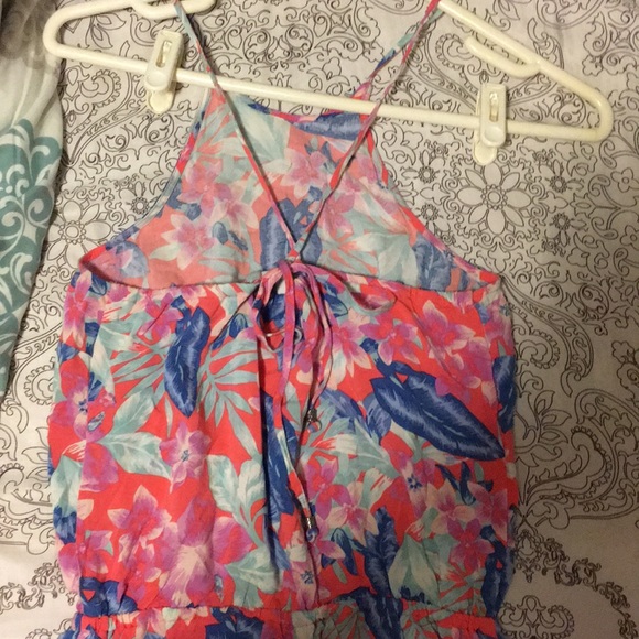 AE Tropical Print Romper - Picture 3 of 4